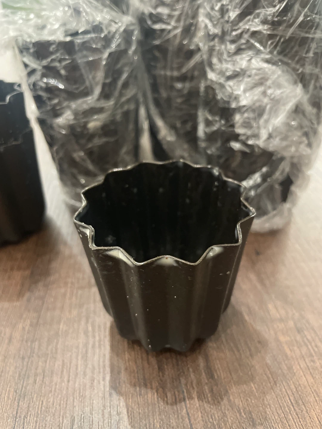 24pcs Black Fluted Tart Molds - photo 2