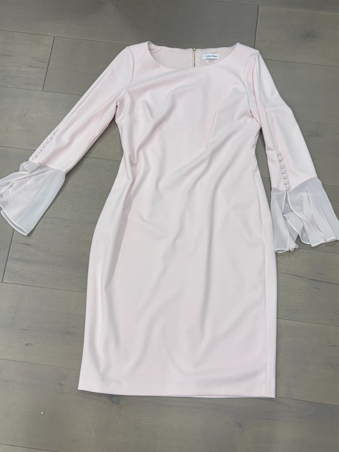 Calvin Klein Summer Business Pink Dress Size 12