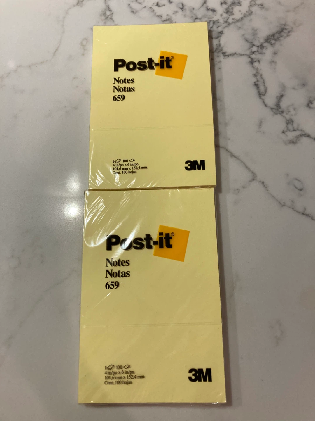 ⚽️Post-it Notes 659 - 4x6 inch (2 Pack)