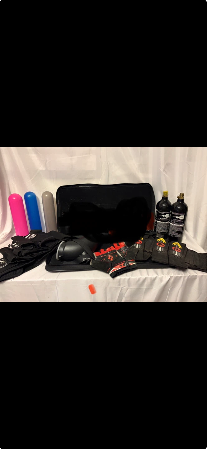 Paintball Gear Set with Tanks and Accessories