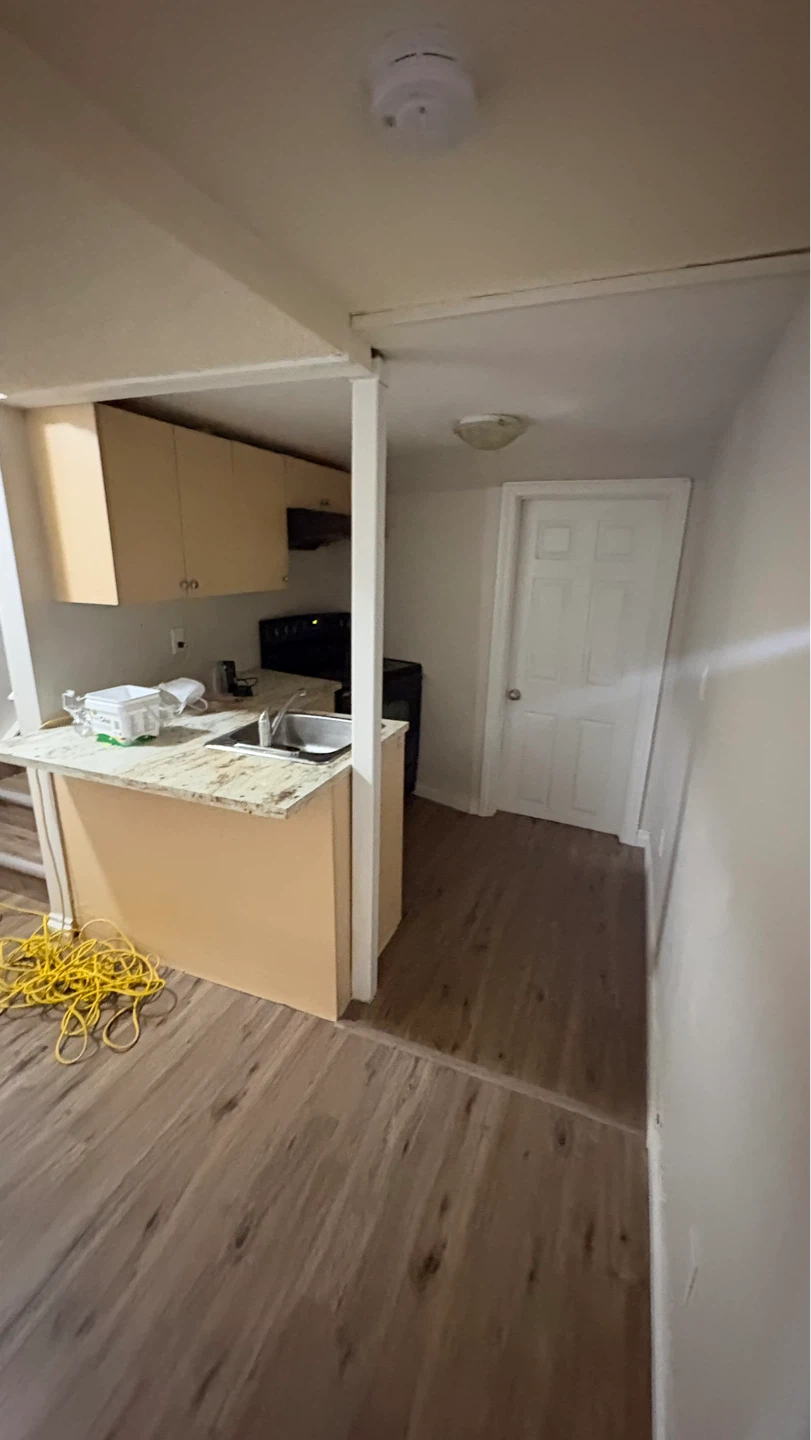 1 bedroom basement with attached bathroom and walking closet - photo 2