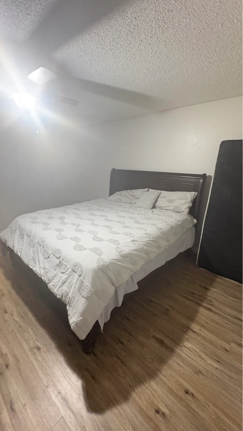 1 bedroom basement with attached bathroom and walking closet - photo 3