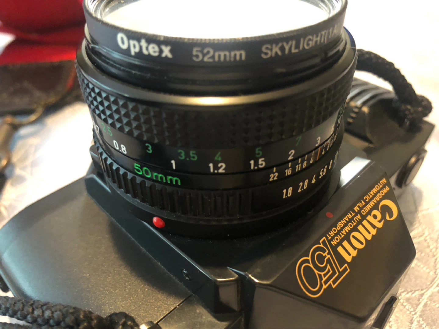 Canon T50 35mm Film Camera with 50mm Lens and Flash - photo 3