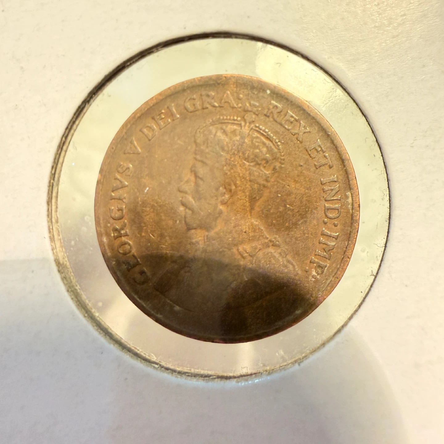1924 Canada One Cent Coin - Semi Key date ⚽️ - photo 3
