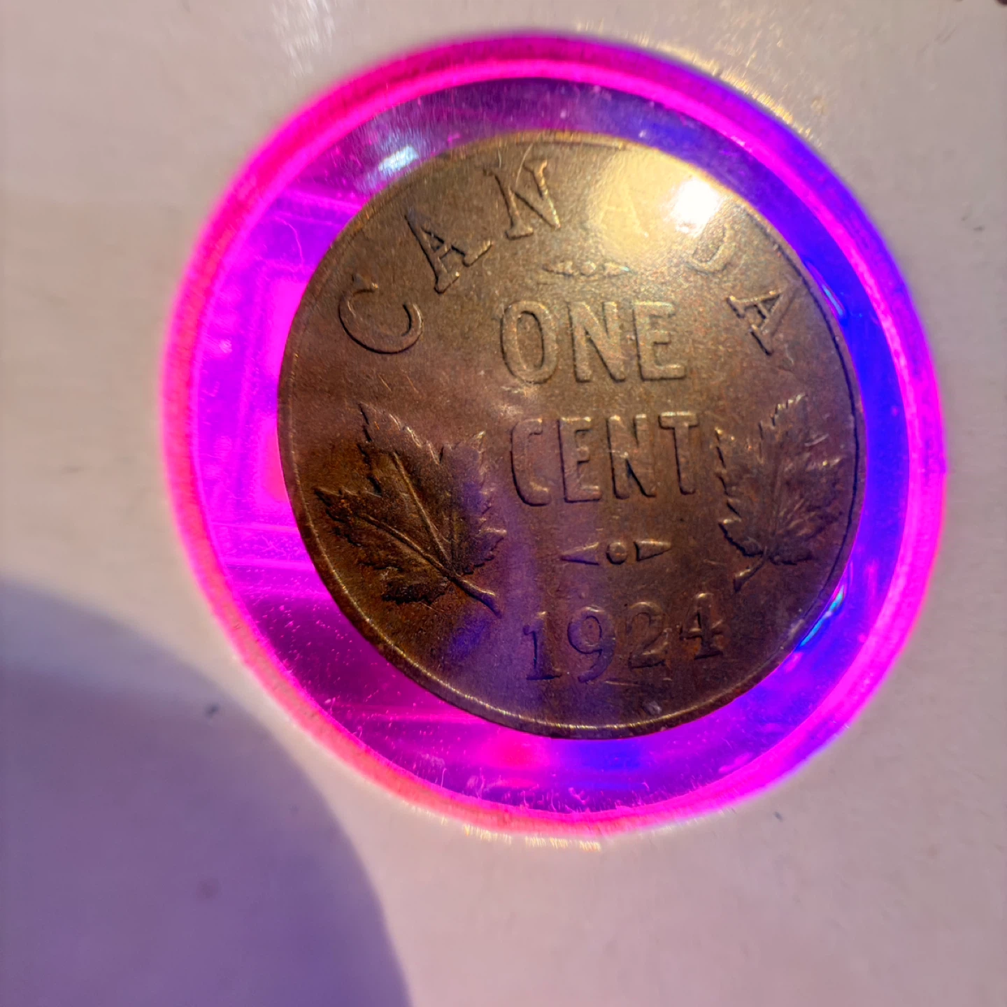 1924 Canada One Cent Coin - Semi Key date ⚽️ - photo 4