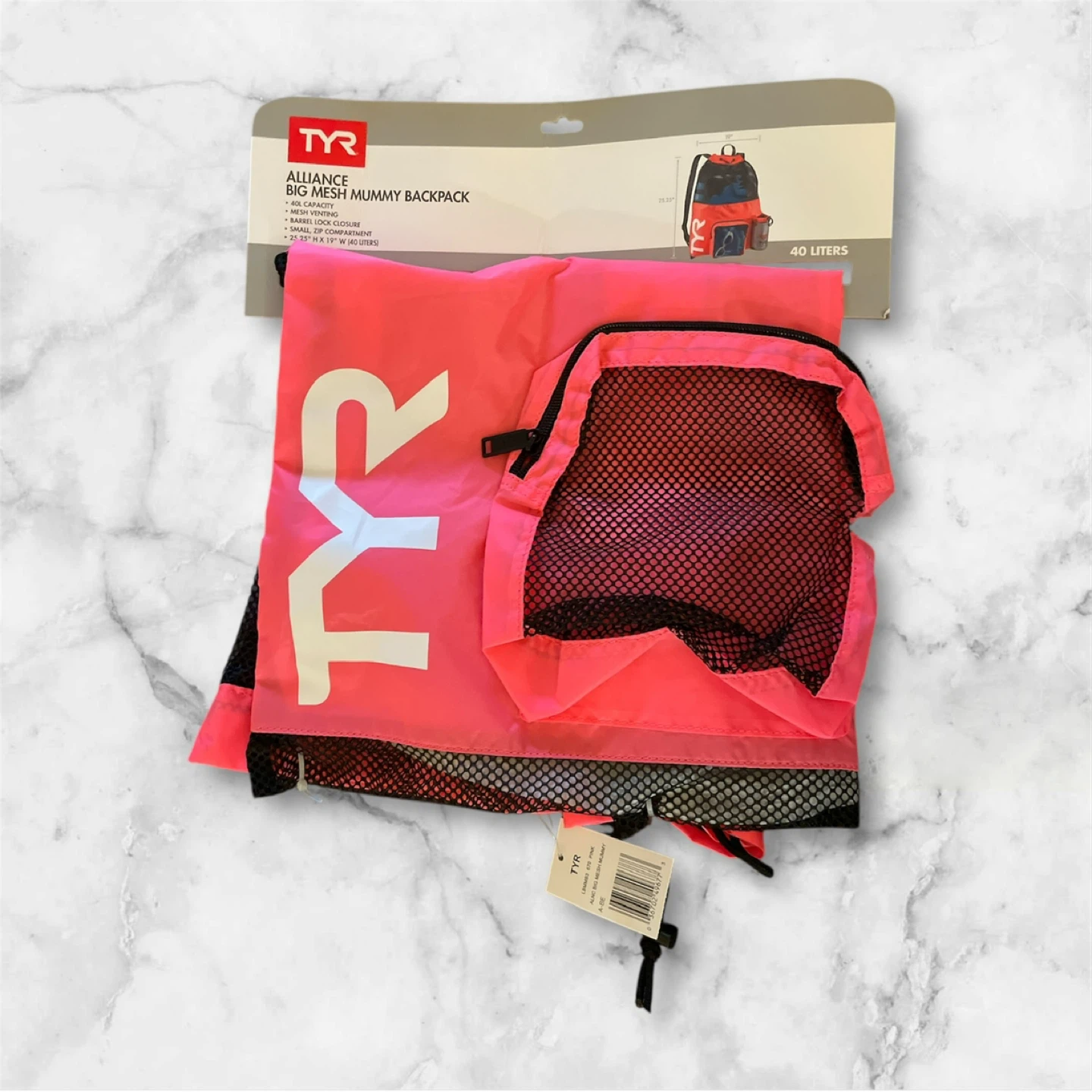 ⚽️ TYR Alliance Big Mesh Mummy Backpack 40L
