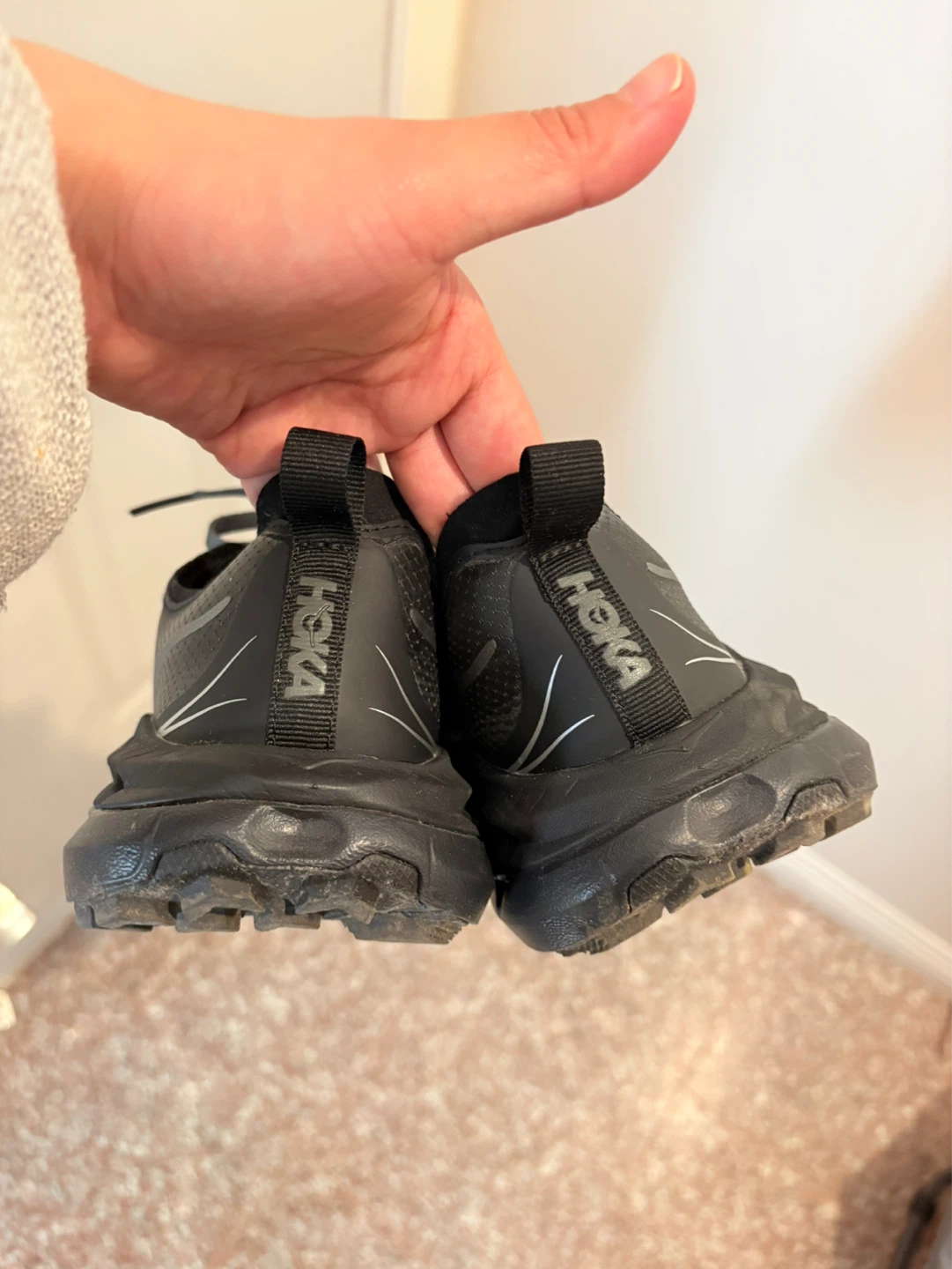 Hoka Black Trail Running Shoes(Mafate Speed Lite4) - photo 5