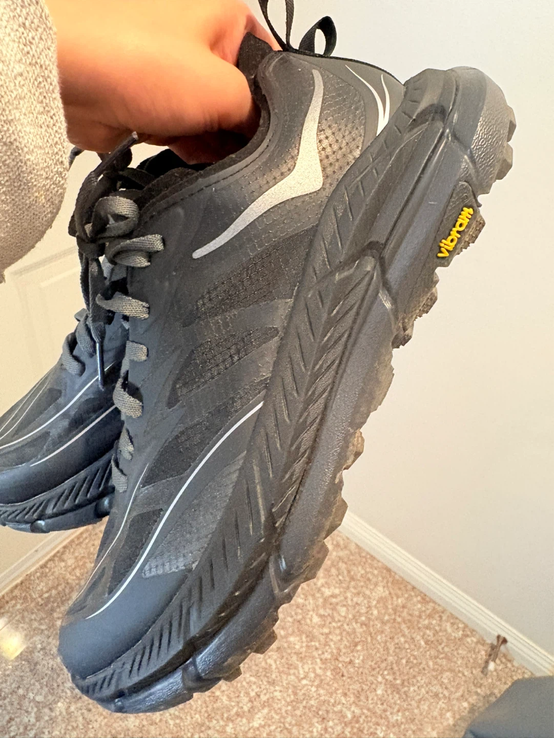 Hoka Black Trail Running Shoes(Mafate Speed Lite4) - photo 4