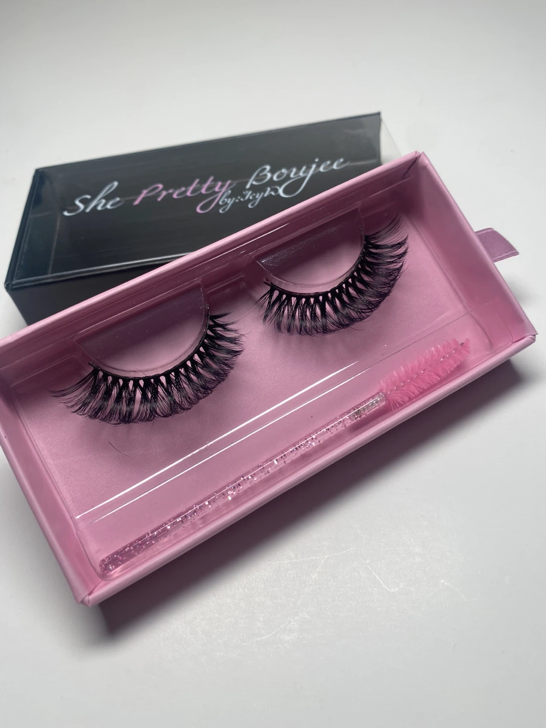 She Pretty Boujee Faux lashes nutural style - photo 3
