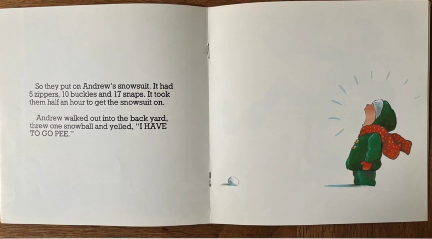 ⚽️ 1987 I Have to Go! Book by Robert Munsch - photo 4
