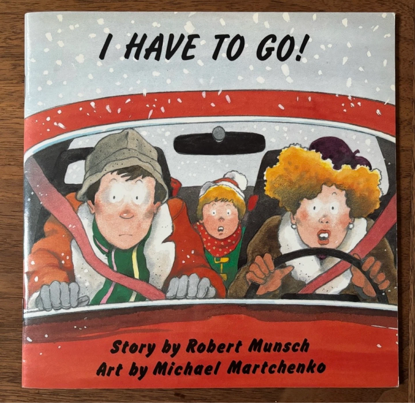 ⚽️ 1987 I Have to Go! Book by Robert Munsch