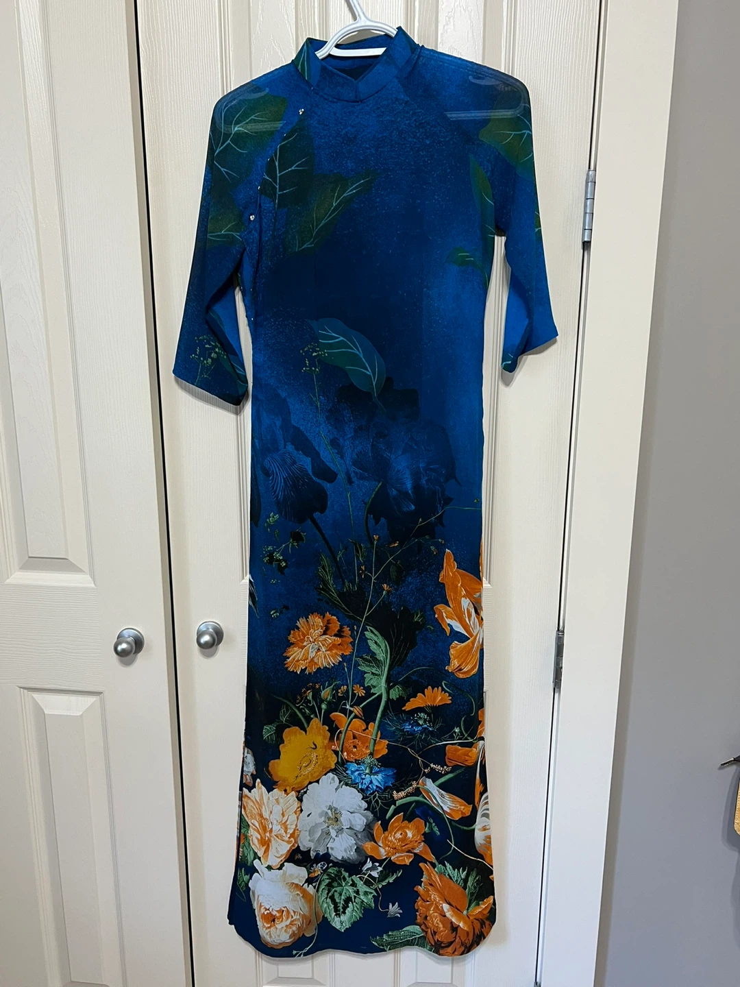 Assorted Vietnamese Ao Dai Dresses - Various Prints - photo 2