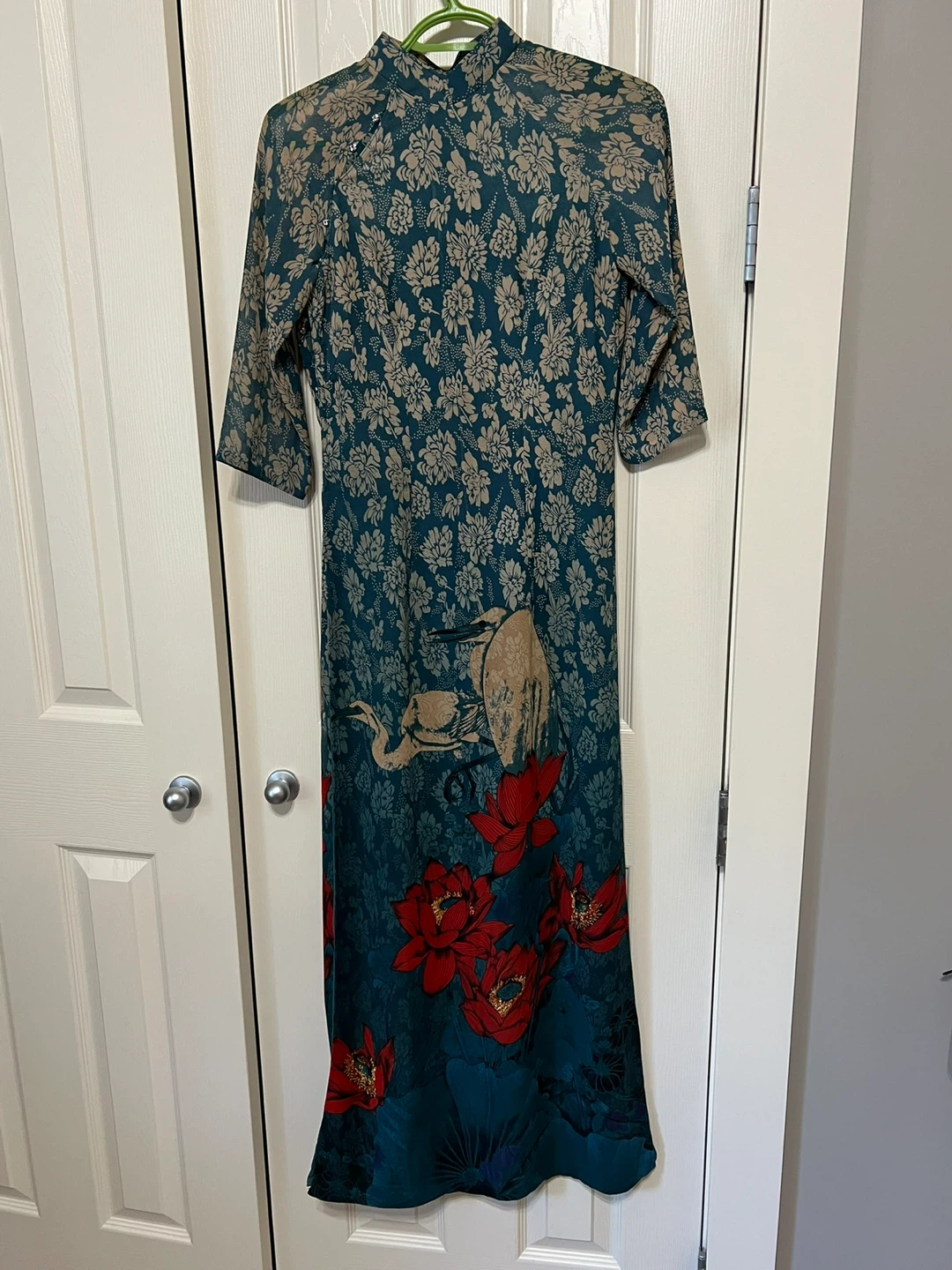 Assorted Vietnamese Ao Dai Dresses - Various Prints - photo 3