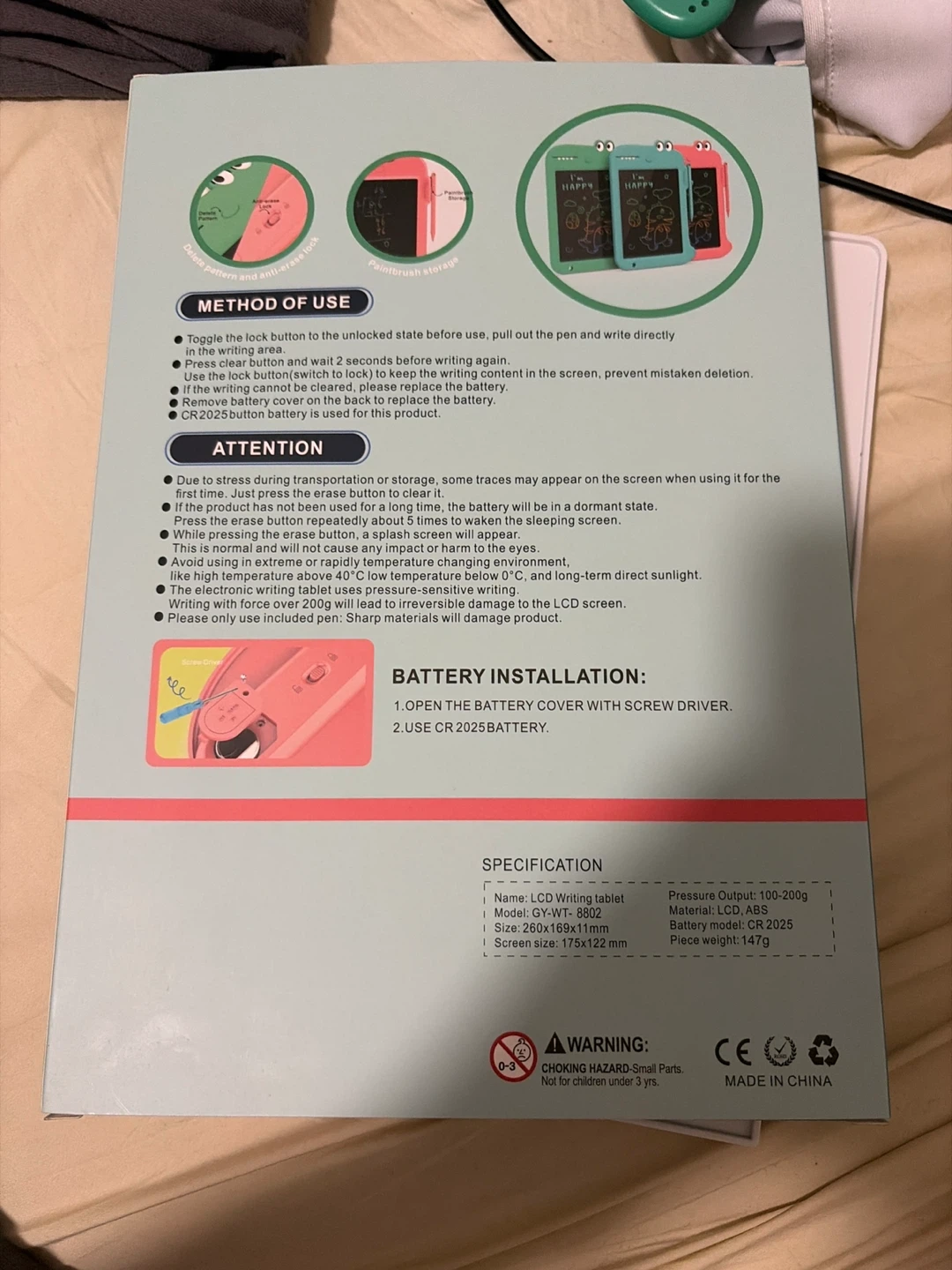 LCD Writing Board Tablet - photo 2
