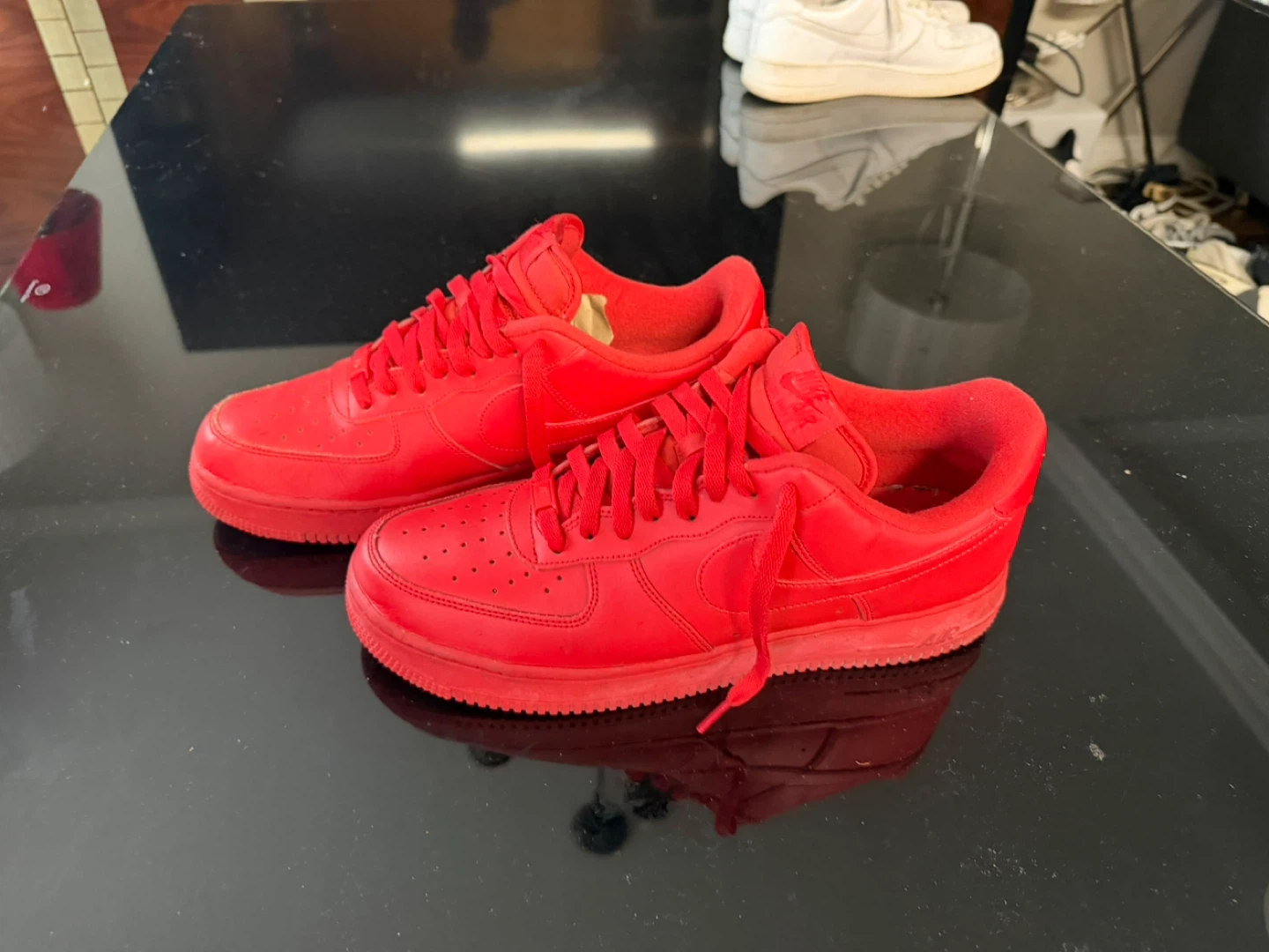 Nike Air Force 1 Low Red Sneakers - photo 3