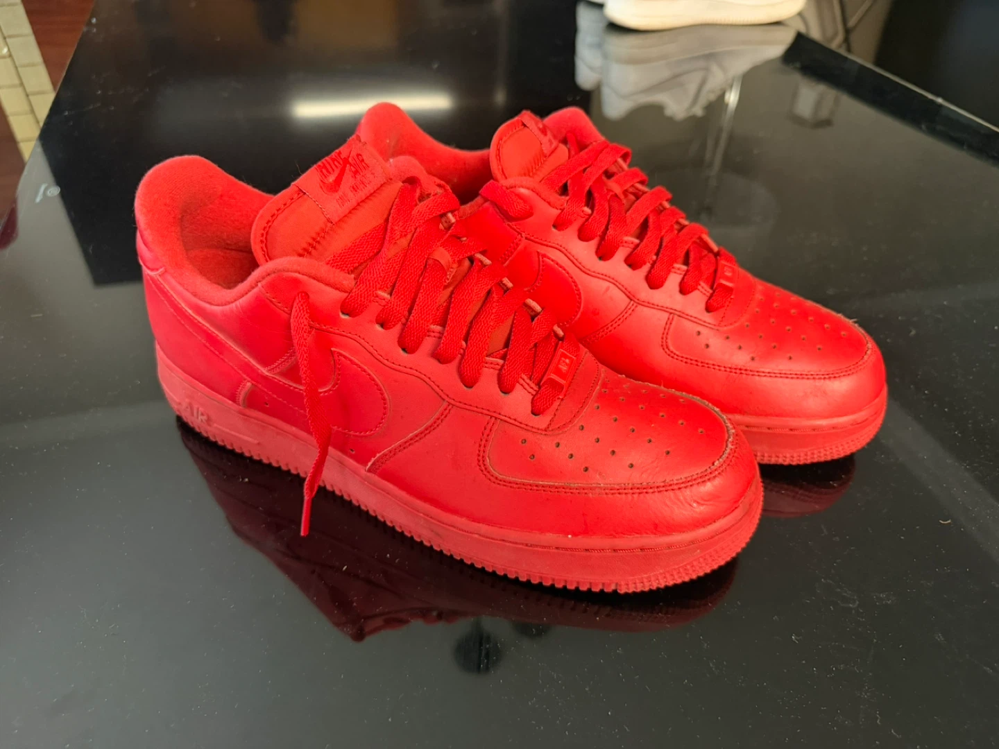 Nike Air Force 1 Low Red Sneakers
