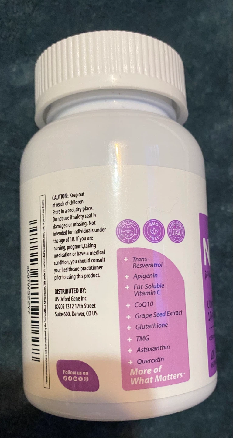 NMN Ultimate 10-in-1 Supplement - 1000mg - photo 3