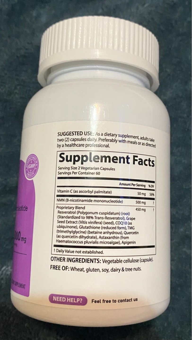 NMN Ultimate 10-in-1 Supplement - 1000mg - photo 4