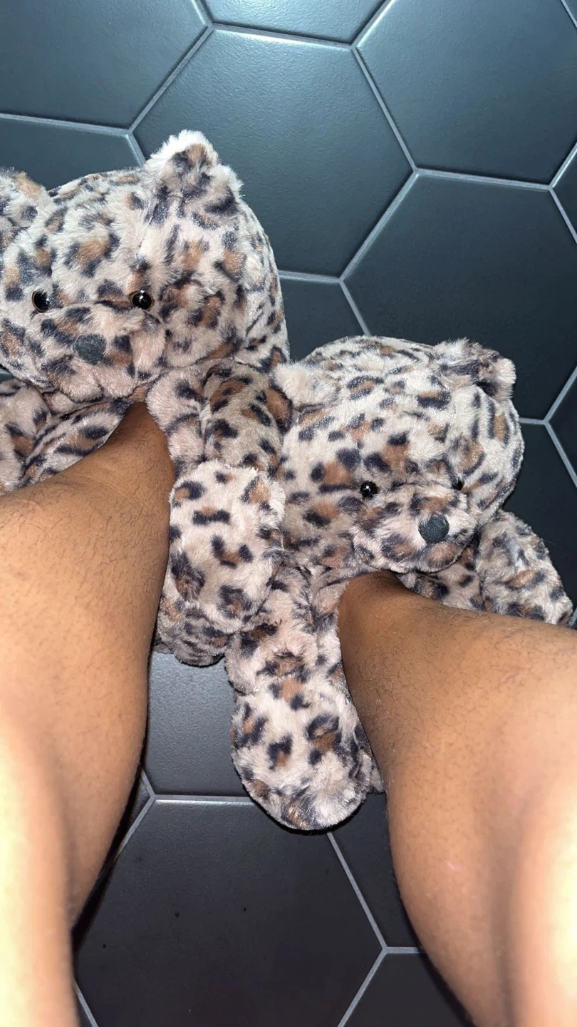 Plush Teddy Bear Slippers - photo 5