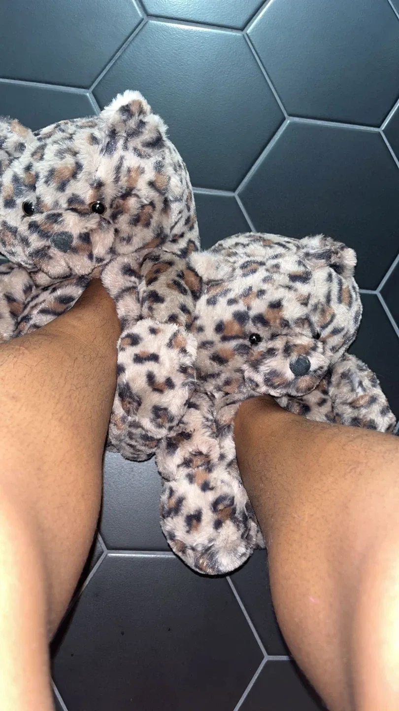 Plush Teddy Bear Slippers - photo 5