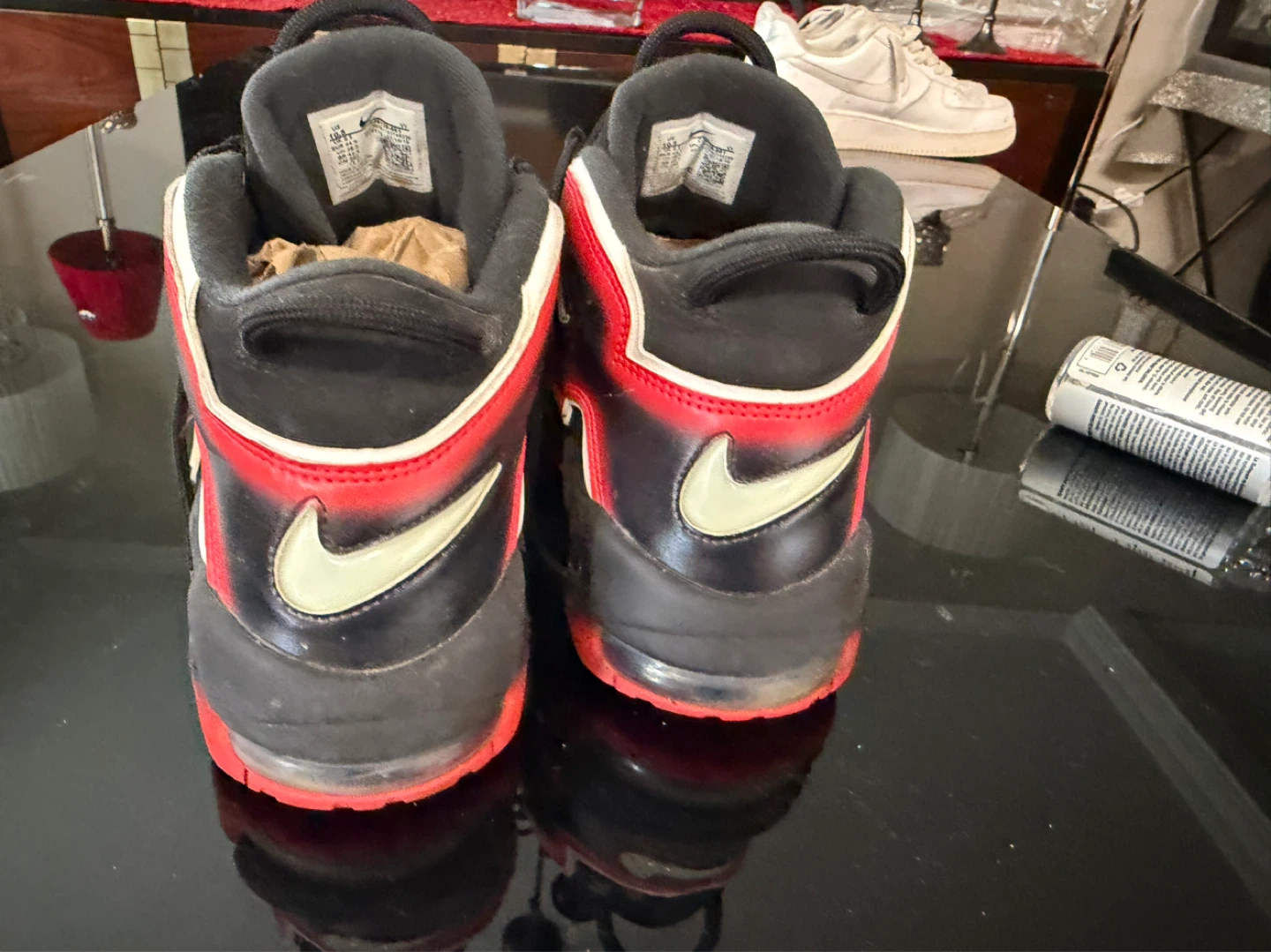 Nike Air More Uptempo Shoes - Size US 10.5 - photo 4