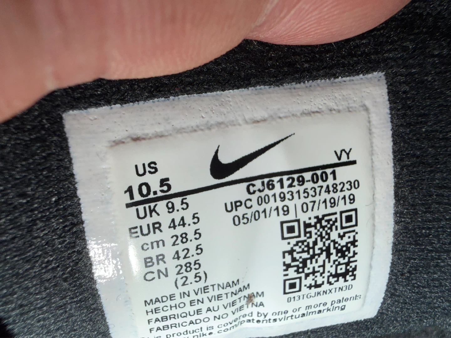 Nike Air More Uptempo Shoes - Size US 10.5 - photo 5