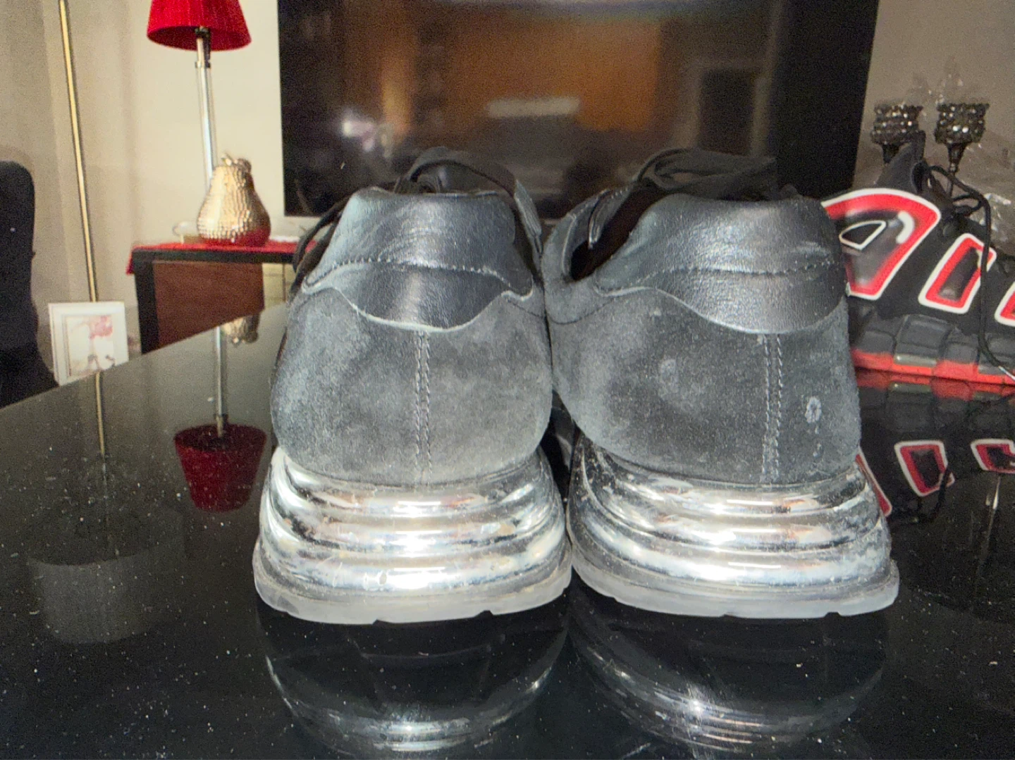 Salvatore Ferragamo Black Suede Sneakers - photo 3