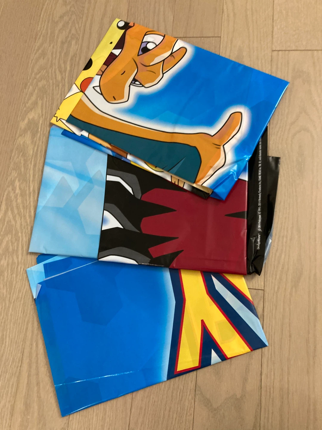 ⚽️3 PIECES ONLY:Pokémon plastic Wall Decorating Happy Birthday - photo 3