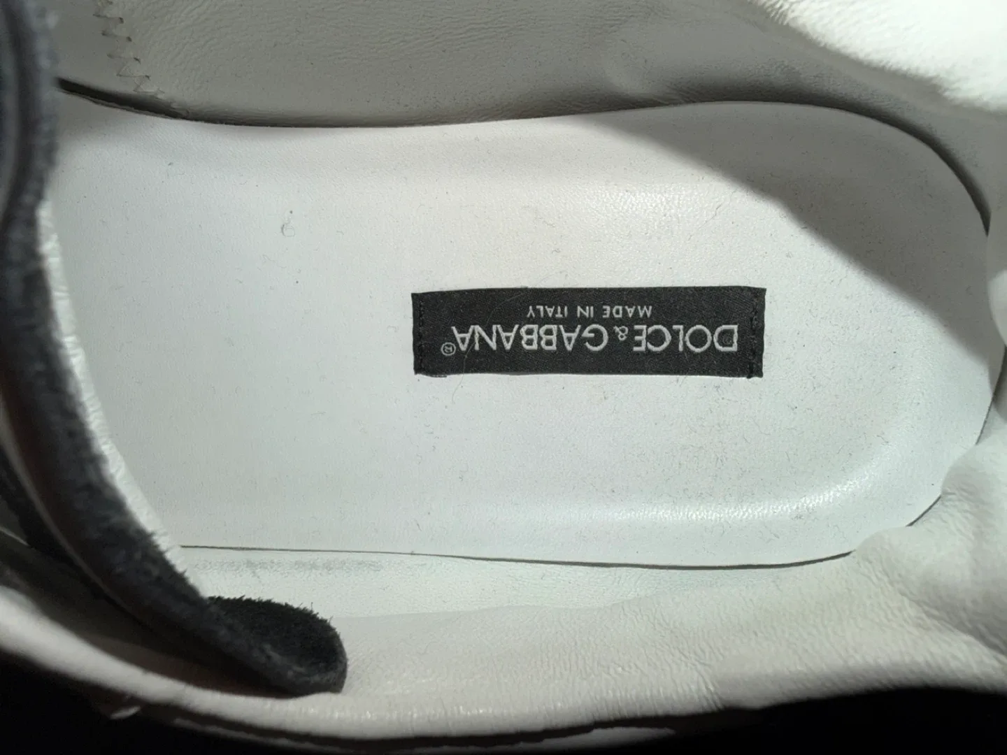Dolce & Gabbana White Leather Sneakers - photo 5