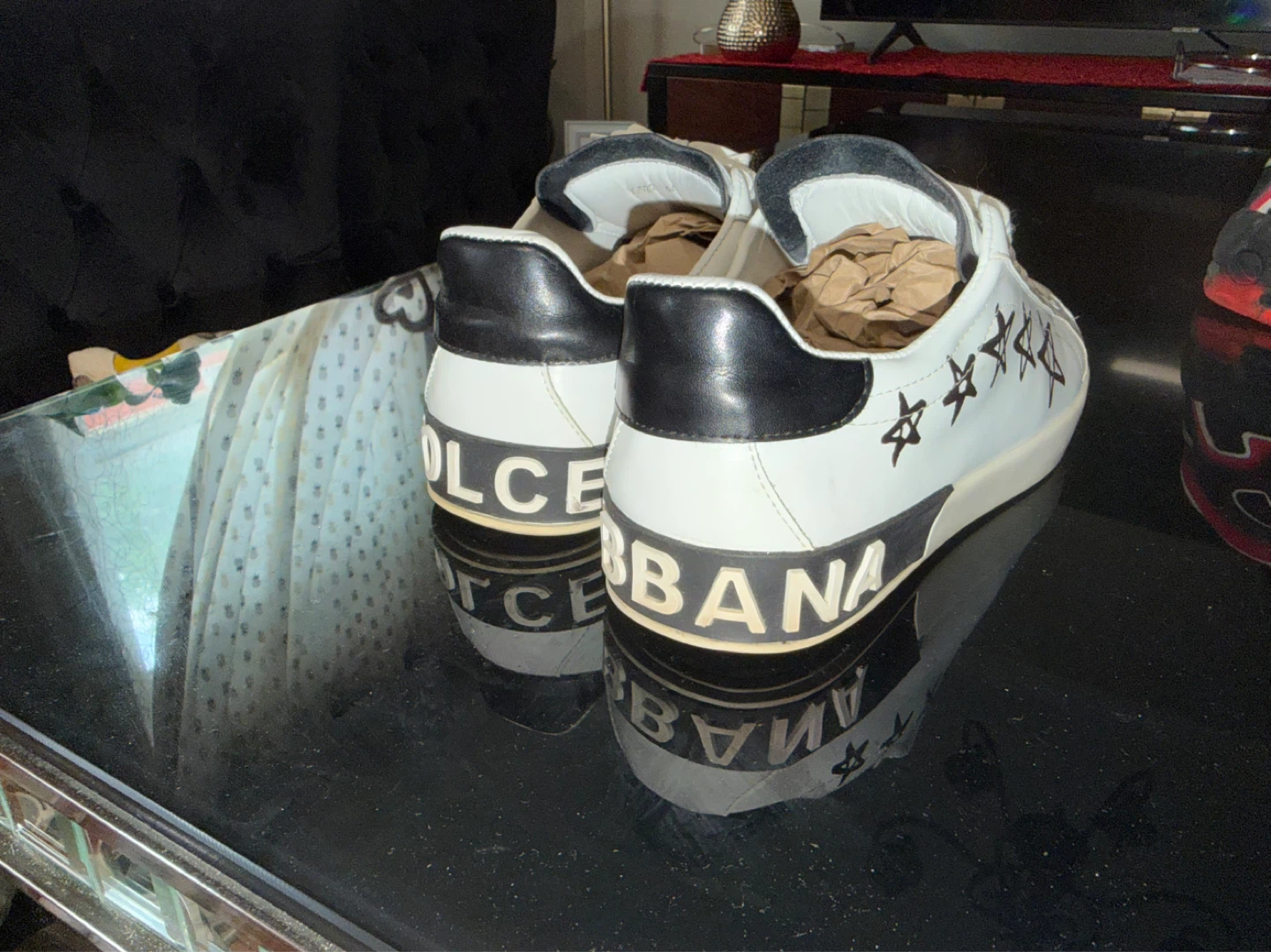 Dolce & Gabbana White Leather Sneakers - photo 4