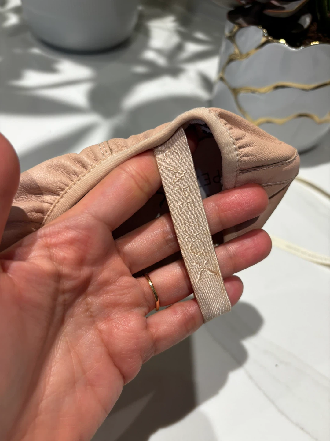 Capezio Pink Leather Ballet Slippers - photo 5