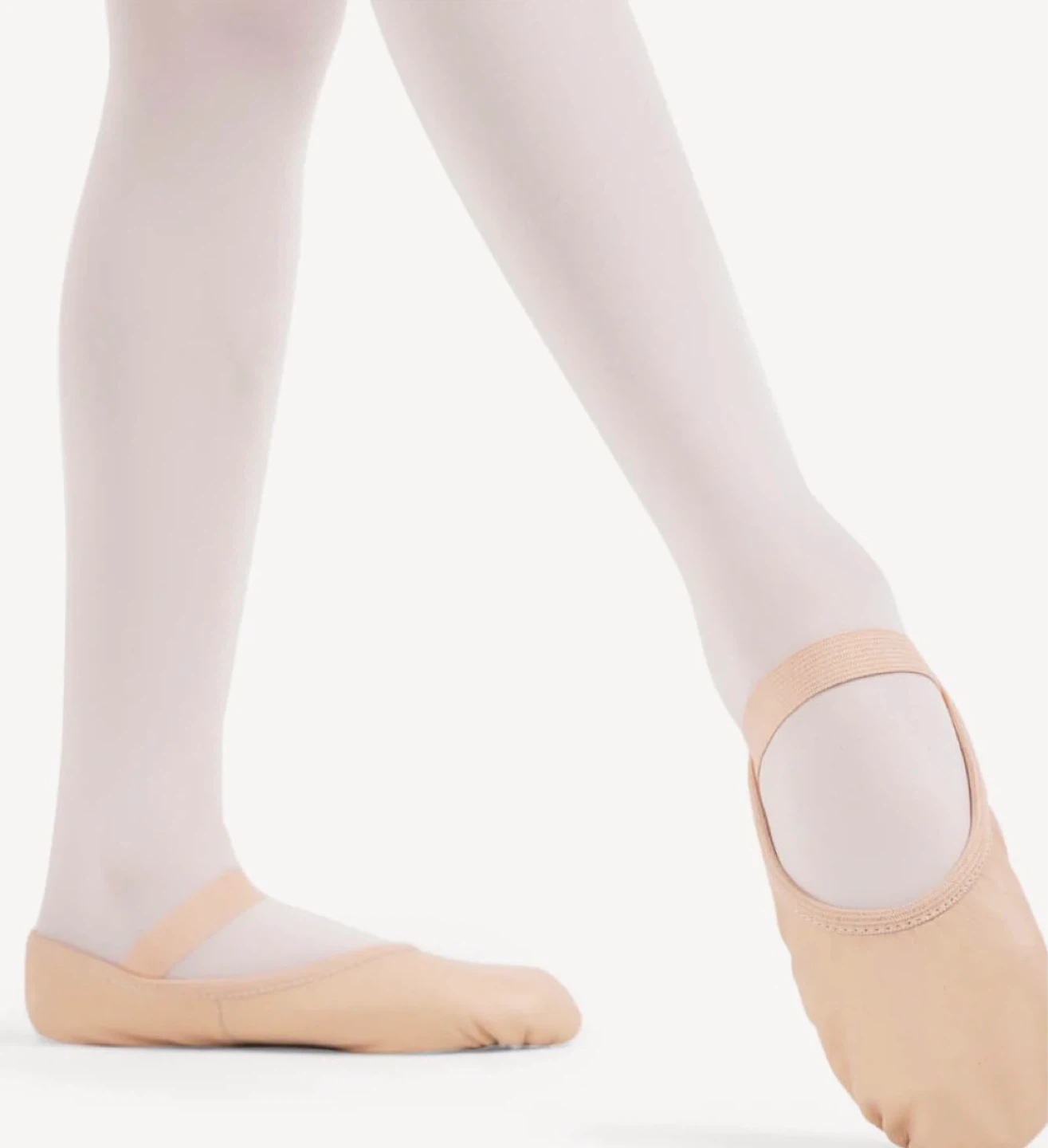 Capezio Pink Leather Ballet Slippers - photo 2