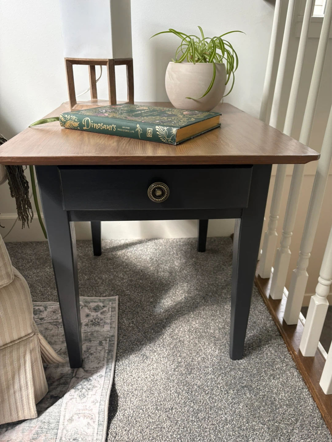 ⚽️ End Table with Drawer