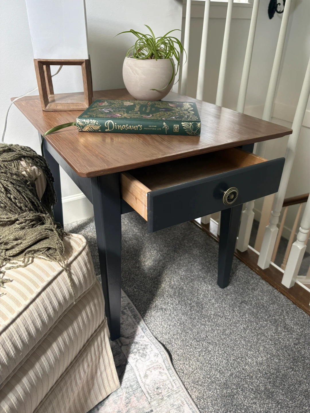 ⚽️ End Table with Drawer - photo 2