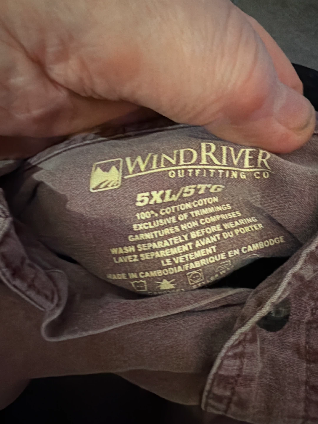 Wind River Outfitting Co. Button-Up Shirt 5XL - photo 2