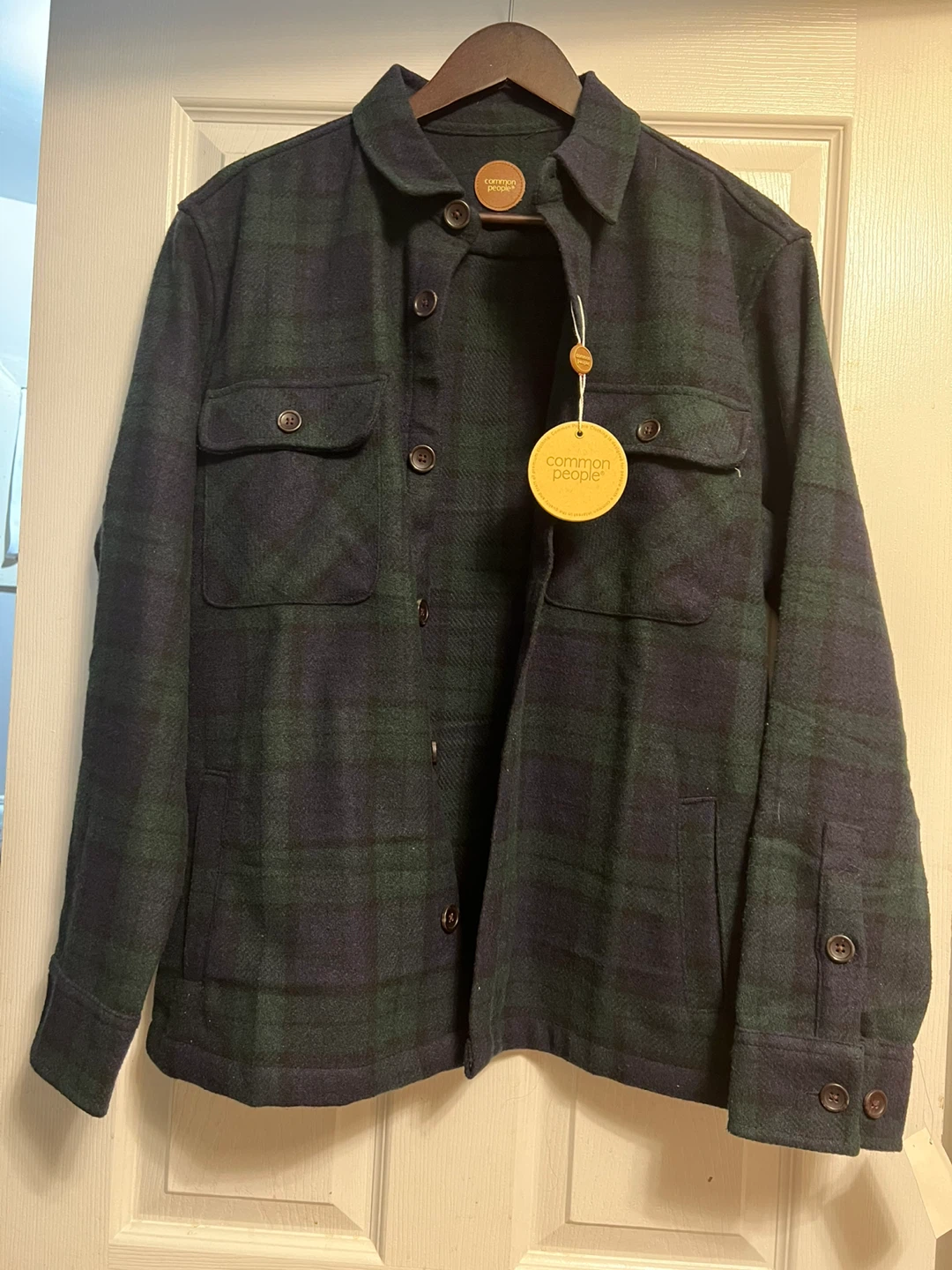 ⚽ Plaid Flannel Shirt Jacket