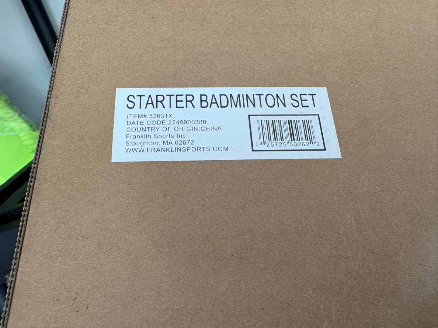 Franklin Sports Starter Badminton Set - photo 2