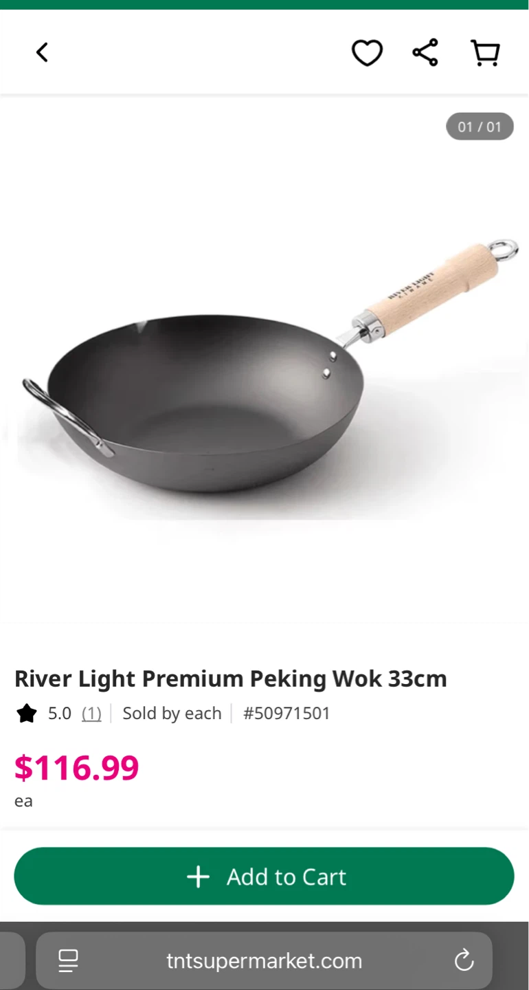 River Light Premium Wok 33cm - photo 3