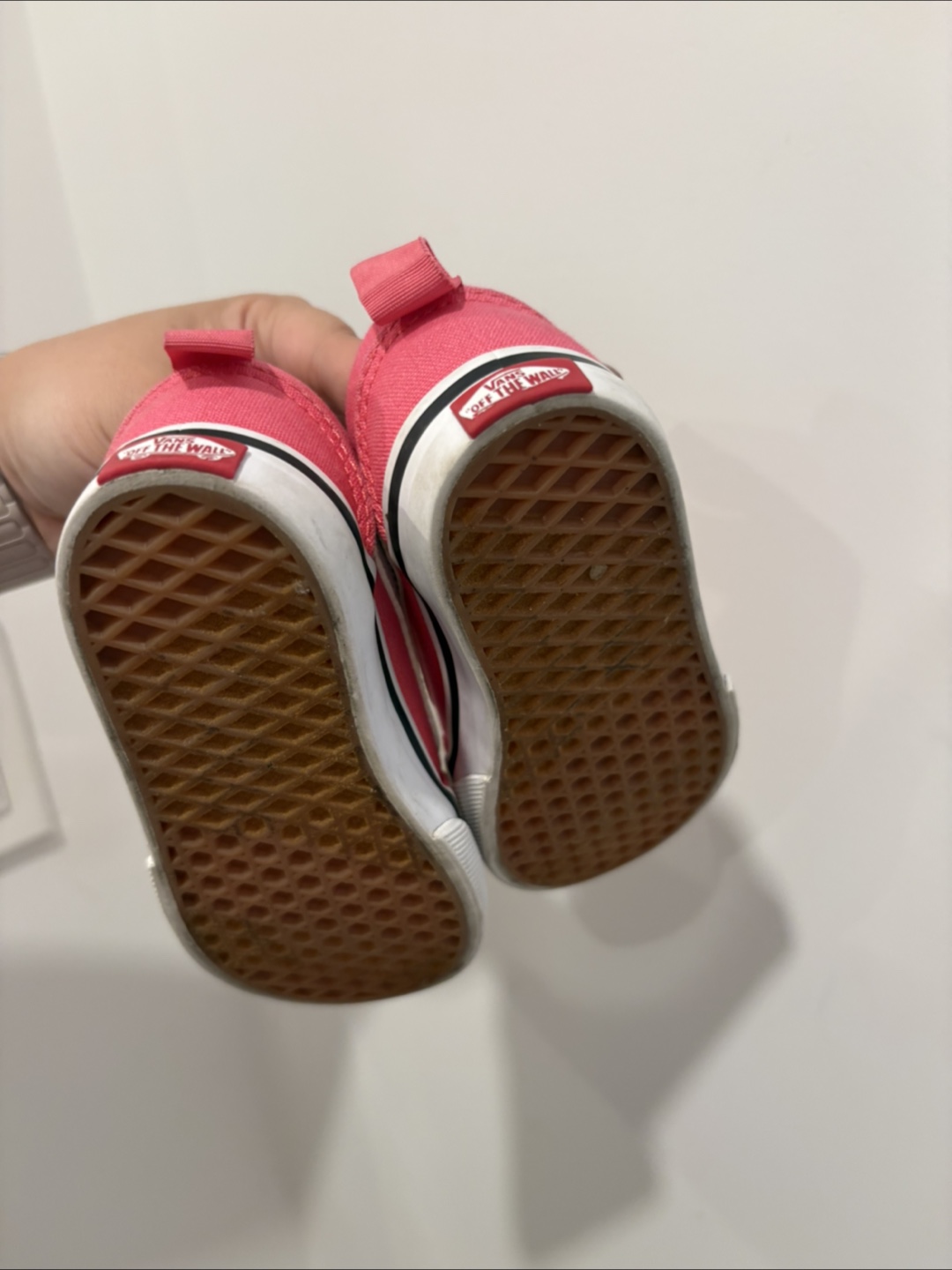 Vans Toddler Pink Sneakers Size 6 - photo 2