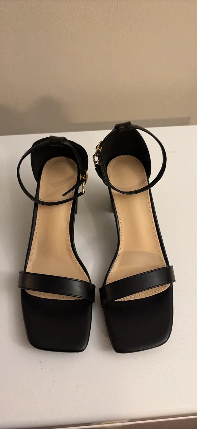 Black heels