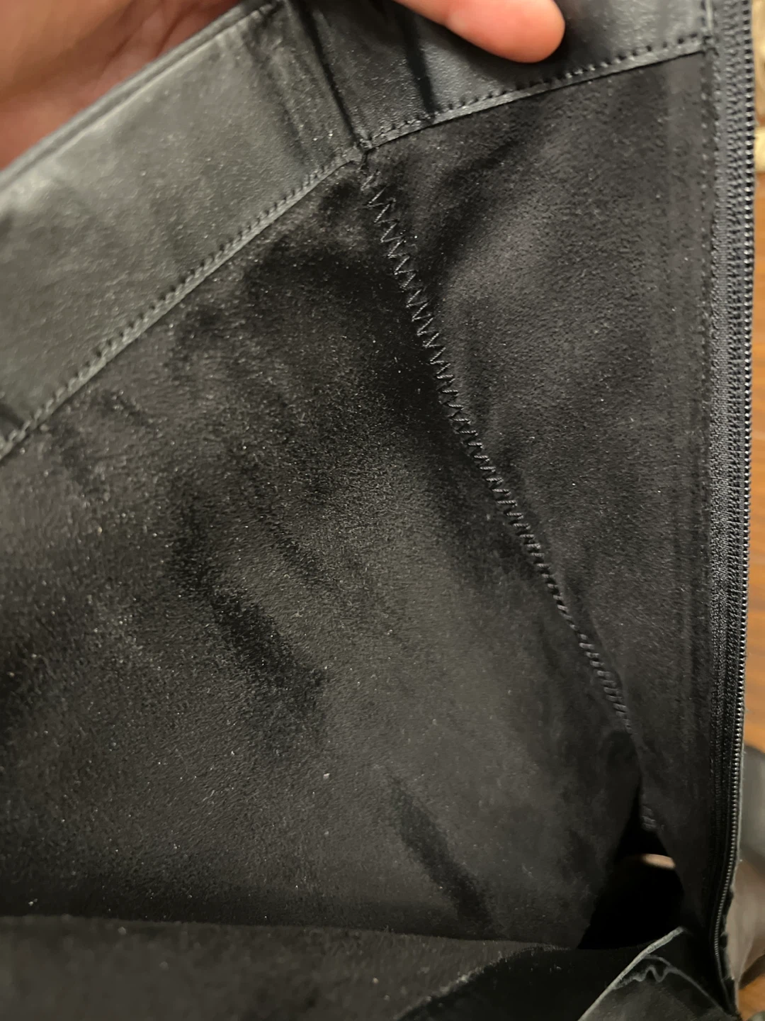 ⚽️ Zara Black Knee-High Platform Boots - photo 3