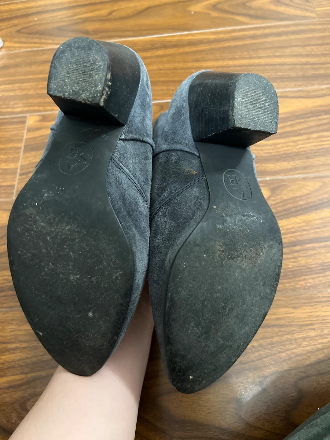 ⚽️ ASH "JALOUSE" Suede Ankle Boots - photo 3