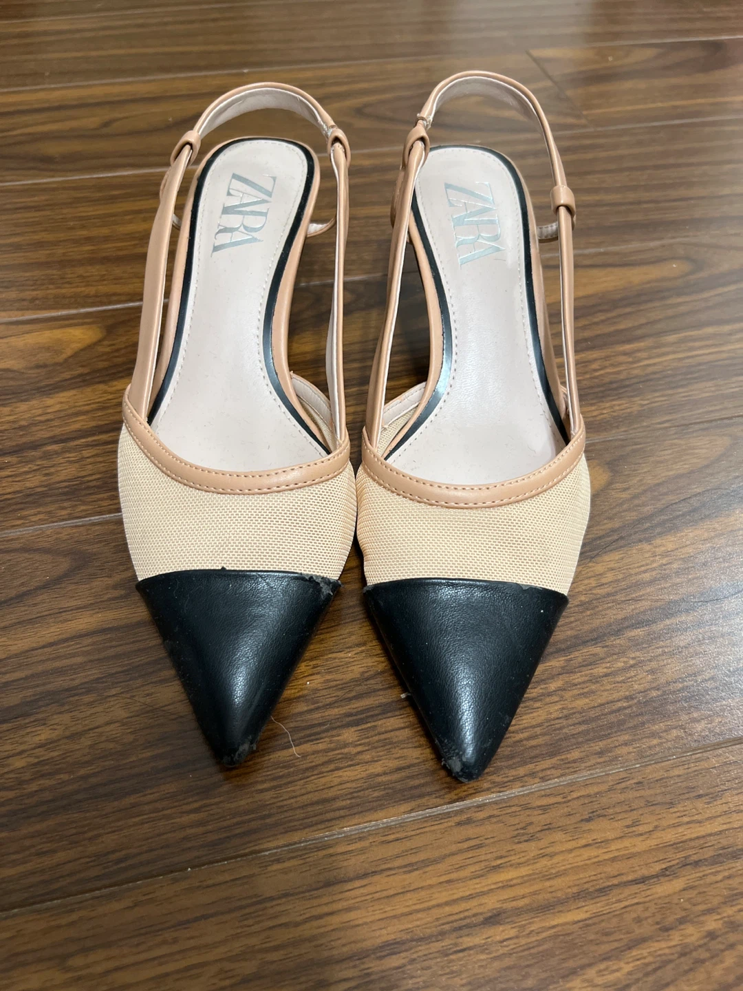 ⚽️ Zara Slingback Heels