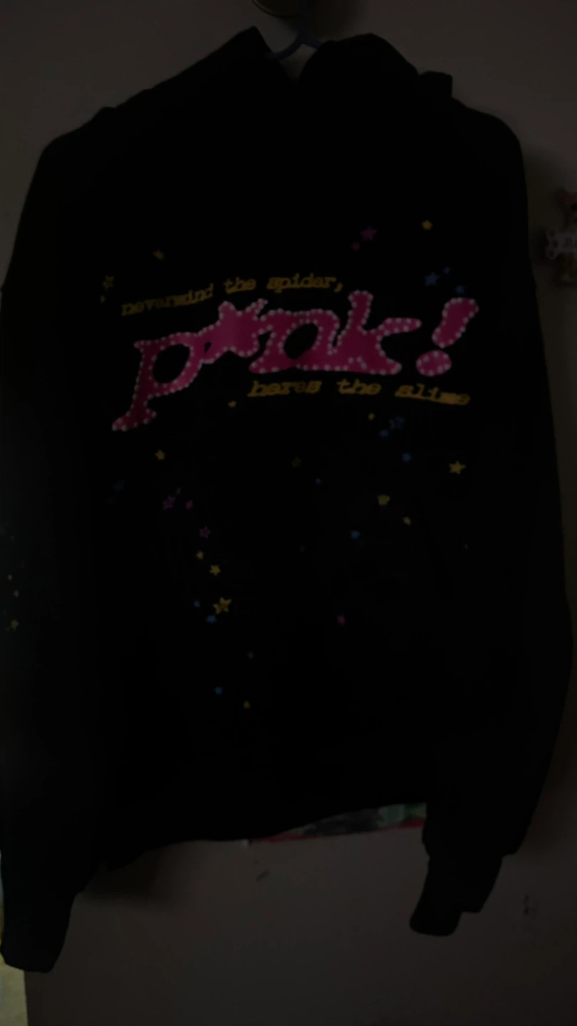 Pink Spider Hoodie - photo 2