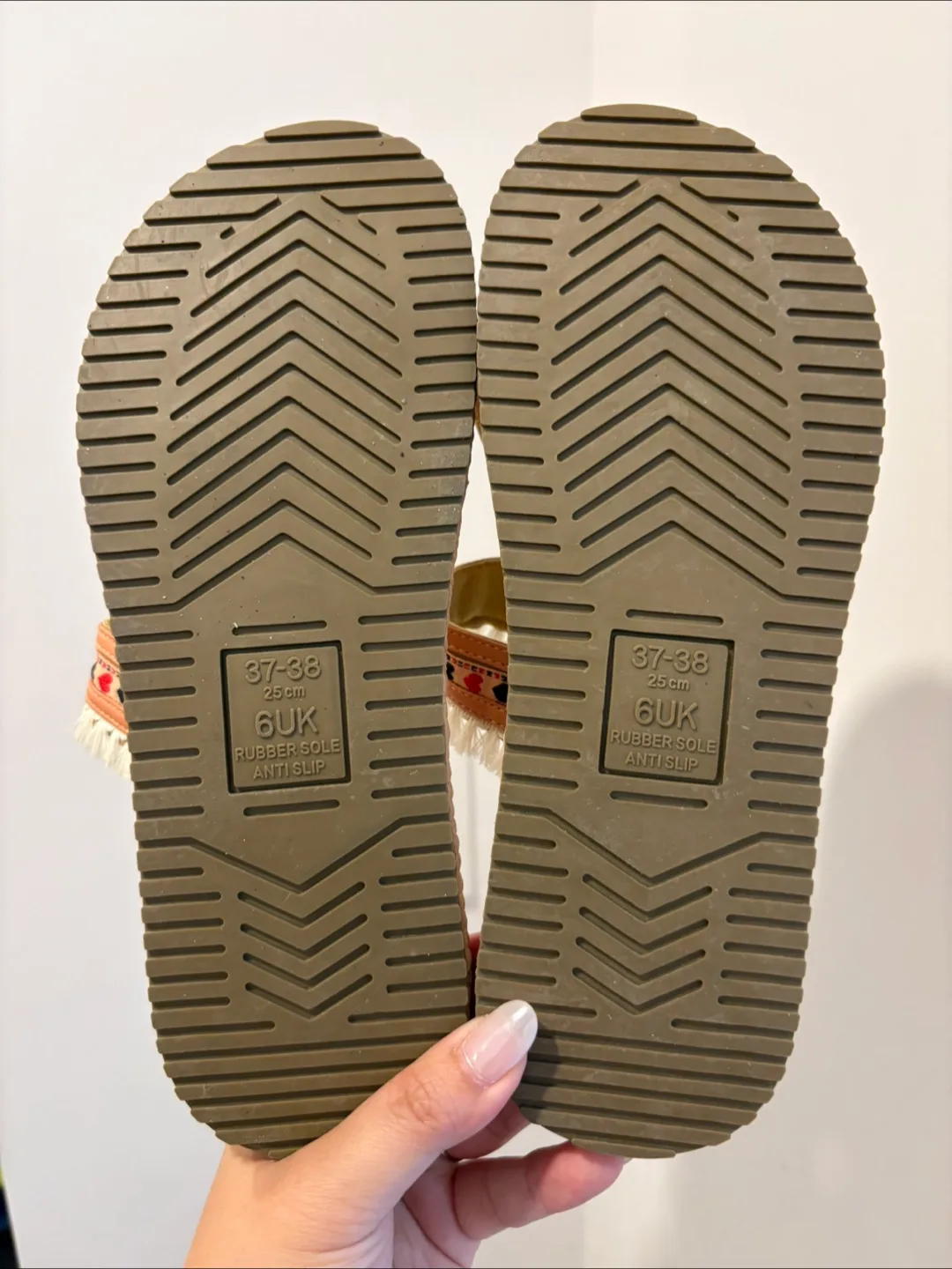 Vpada Women's Flip Flops Size 37-38 - photo 2
