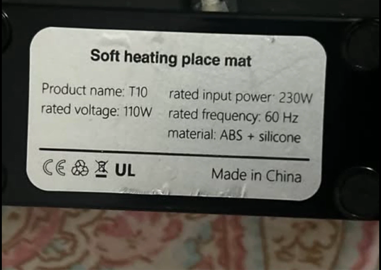 Heating mat ⚽️ - photo 3