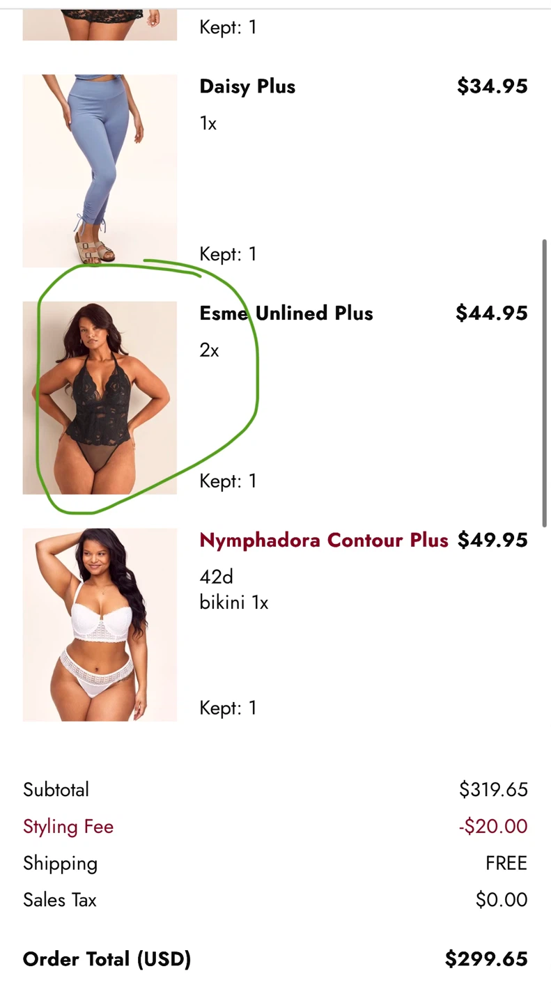 Esme Unlined Plus Black Lace Bodysuit - photo 4