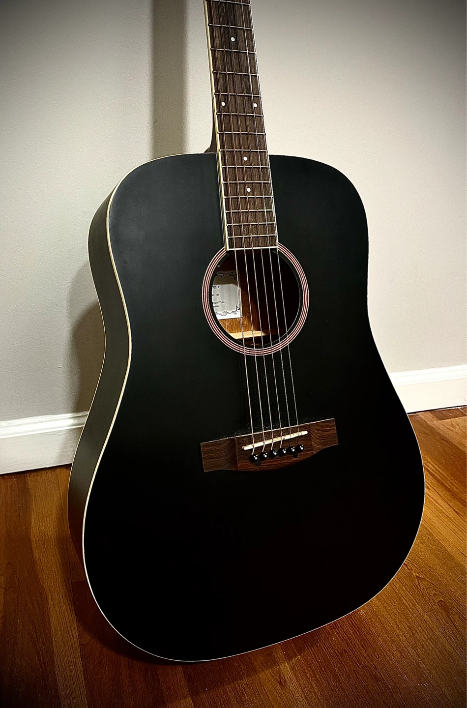 Donner DAG-1B Dreadnought Acoustic Guitar - photo 4