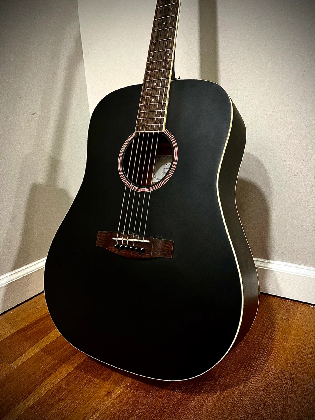 Donner DAG-1B Dreadnought Acoustic Guitar - photo 5