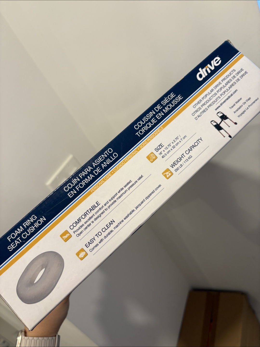 Drive Foam Ring Seat Cushion - photo 2